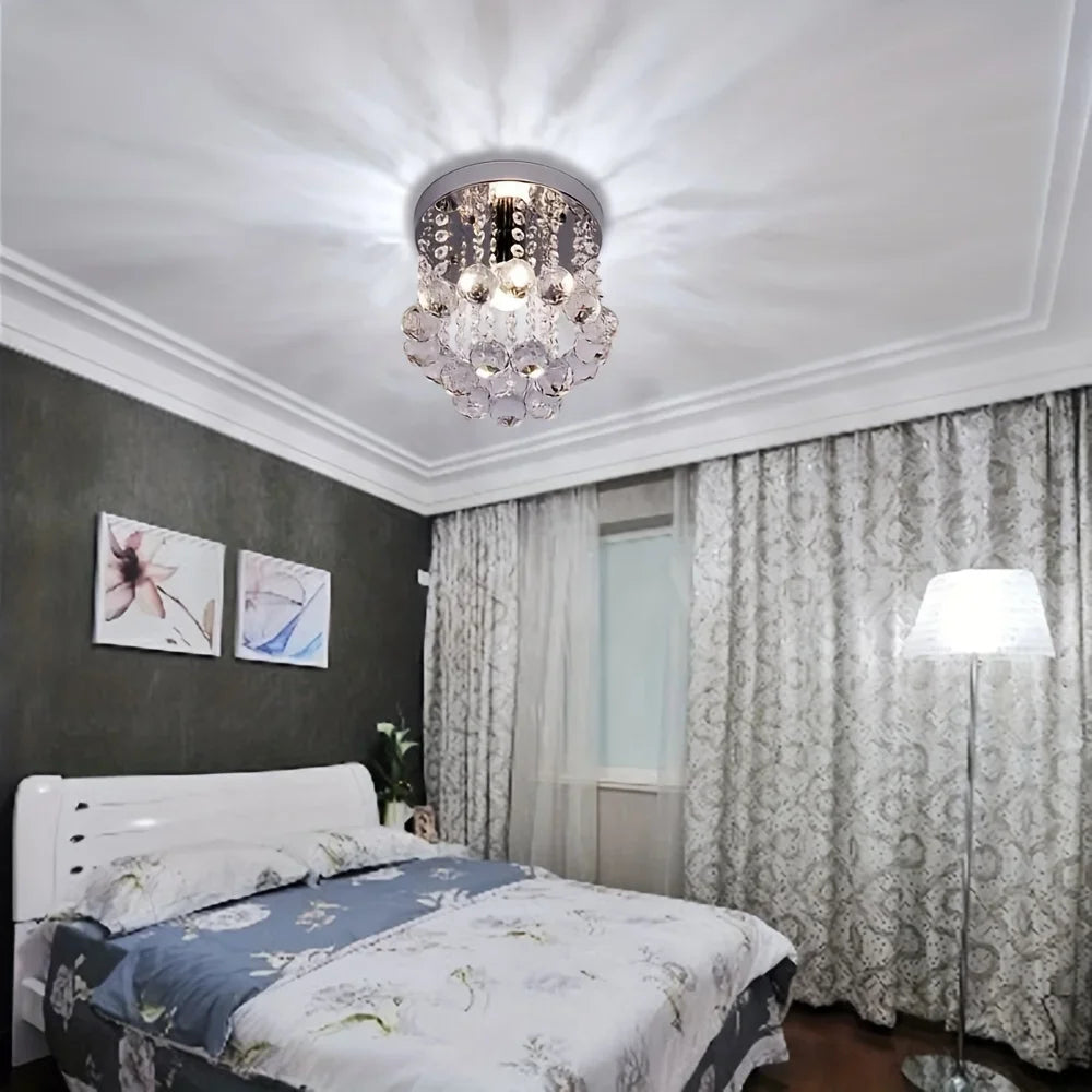 Kristallen plafonnière kristallen kroonluchter - luxe verlichting voor woonkamer, eetkamer, hal en slaapkamer