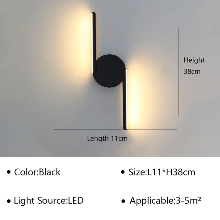 Moderne LED Wandlamp Nachtkastje Sconces - Interieur Verlichting Fixture voor Woonkamer, Slaapkamer, Hotel