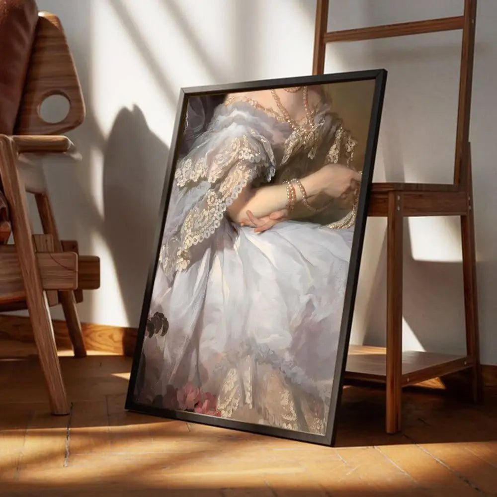 Vintage Portret Klassieke Schilderkunst Canvas Prints Beroemde Schilderijen Wanddecoratie Posters Foto's voor Woonkamer Eetkamer Slaapkamer Kunst Decor