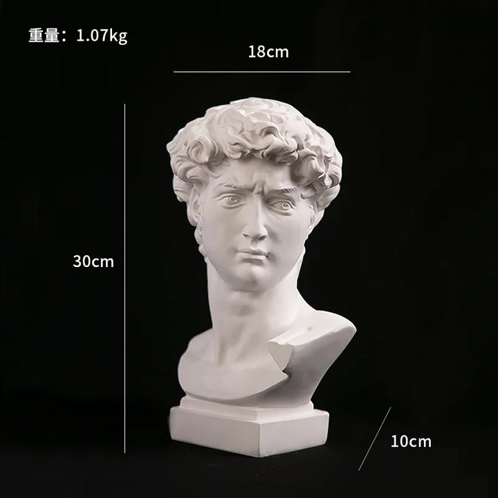 Europese Wooncultuur David Hoofd Hars Beelden Beelden Wooncultuur Moderne abstracte Kunst Buste Sculptuur Kunst Schets Praktijk