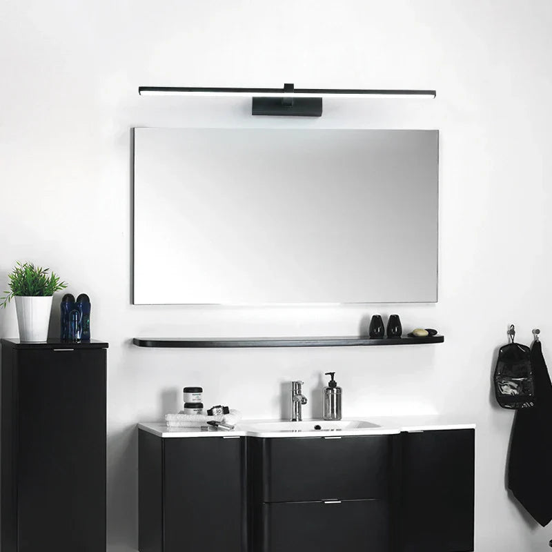 Moderne LED-Wandlamp voor de badkamer – 3-kleurige instelbare licht Aluminium LED-spiegel Lamp voor Makeup en Baden