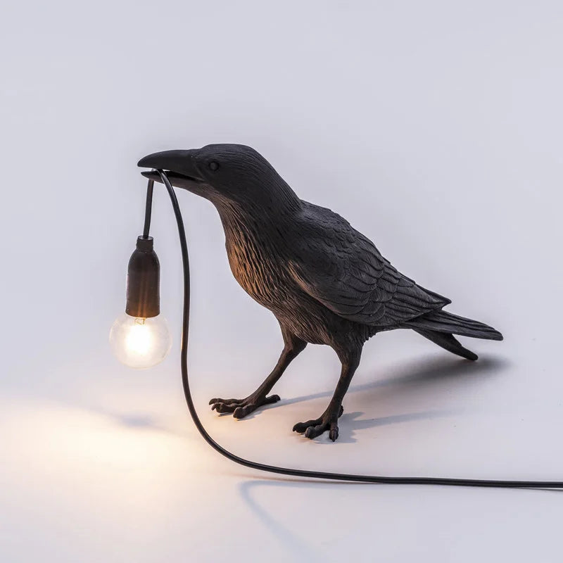 Moderne Lucky Bird Tafellamp – Creatief Hart Dier Ontwerp voor Slaapkamer en Woonkamer