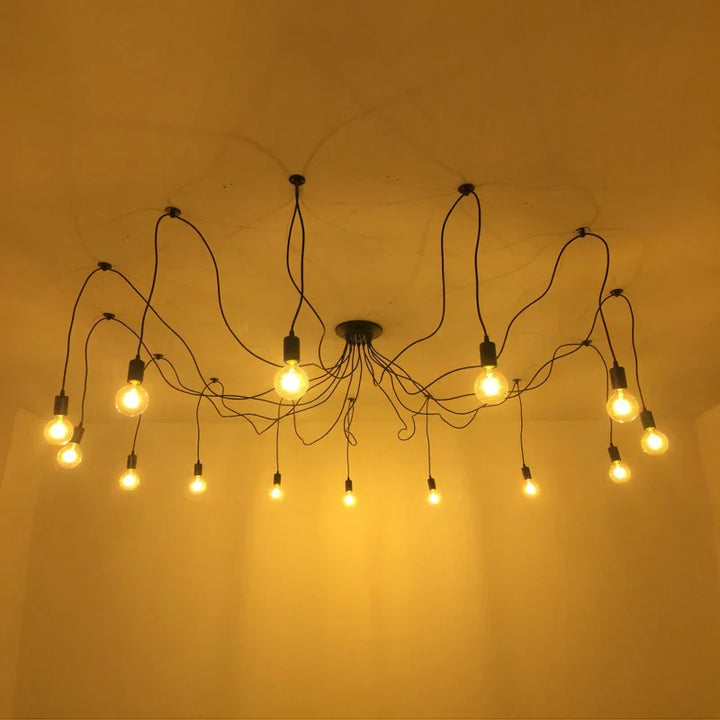 DIY Hanglampen: Moderne Retro-Kroonluchter voor stijlvolle woningdecoratie