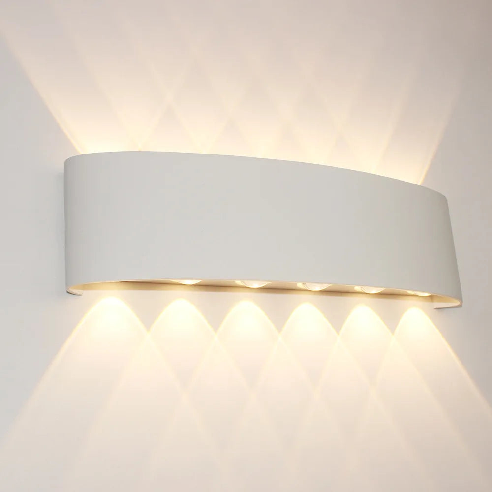 Lichaamsbewegingssensor Wandlamp Waterdicht Buiten LED Wandschakelaar Aan Af Verlichtende Lampen Tuin Binnenplaats Inductiegang Wandlamp
