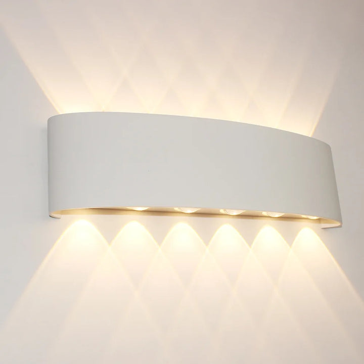 Lichaamsbewegingssensor Wandlamp Waterdicht Buiten LED Wandschakelaar Aan Af Verlichtende Lampen Tuin Binnenplaats Inductiegang Wandlamp