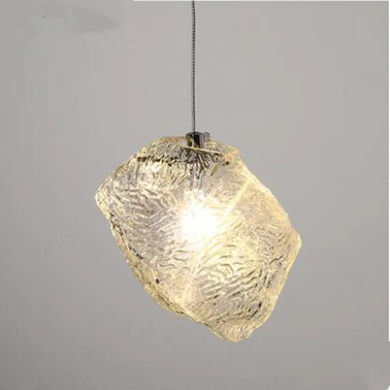 Nordic Glas Hanglamp – Hedendaagse LED Verlichting Installatie voor Eettafel, Bar en Entreegebied
