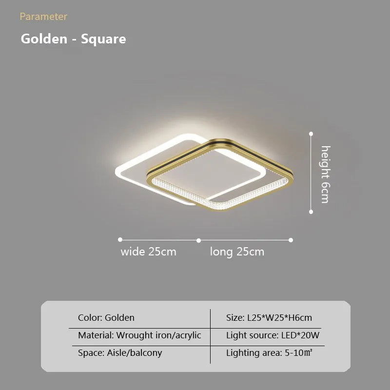 Moderne LED plafondlamp