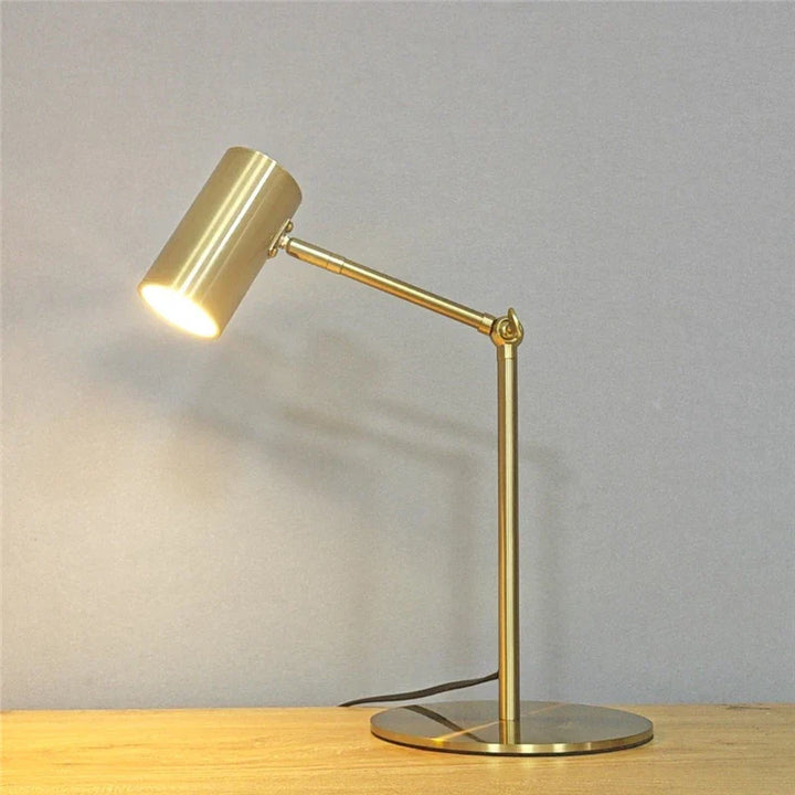Moderne gouden tafellamp - Oogvriendelijke LED leeslamp voor studie, slaapkamer en woonkamer decor