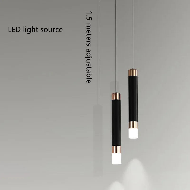 Moderne Minimalistische LED Hanglamp Kroonluchter – Verstelbare Hanglamp voor Slaapkamer, Woonkamer en Woondecoratie