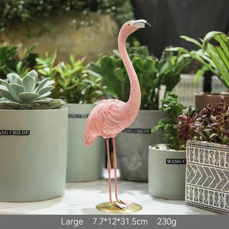 Noordse Flamingo Beeld Figur Standbeeld Sculptuur Woonkamer Kantoor Bruiloft Feest Ornamenten Huishouddecoratie Decoratieaccessoires