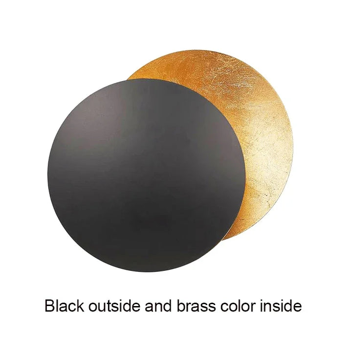 Moderne Eclipse Wandlamp – Ronde LED-wandlamp voor slaapkamer, gang, hal en woonkamer
