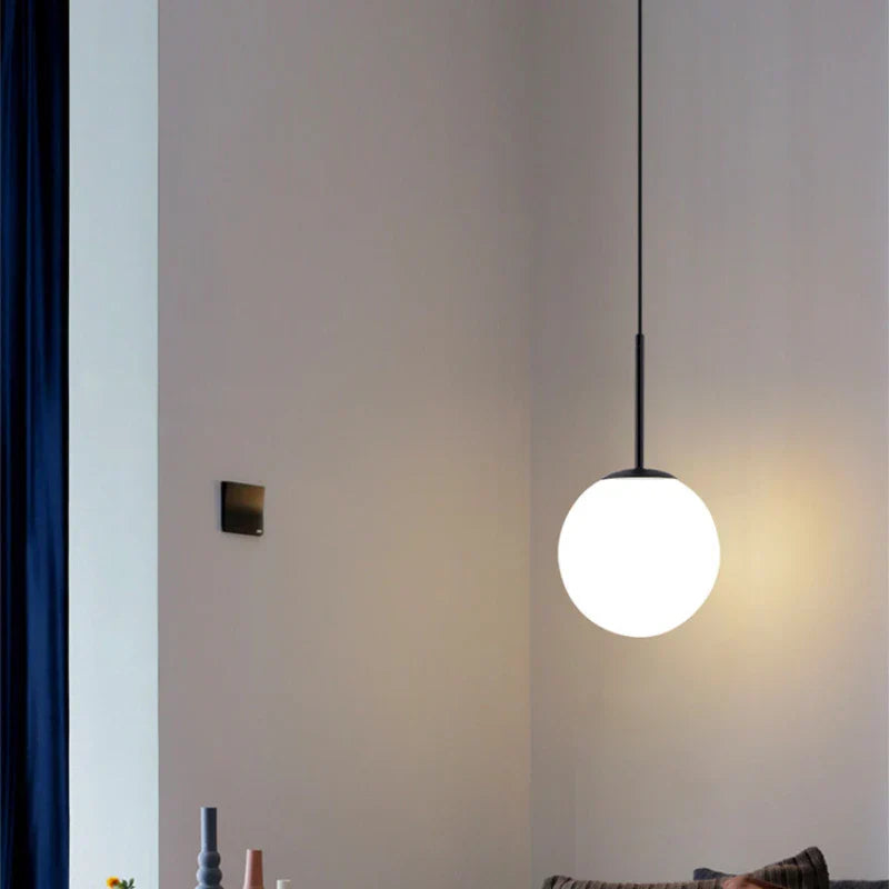 Moderne Glasballen Hanglamp – Decoratieve nordic lamp voor eetkamer, slaapkamer en bar