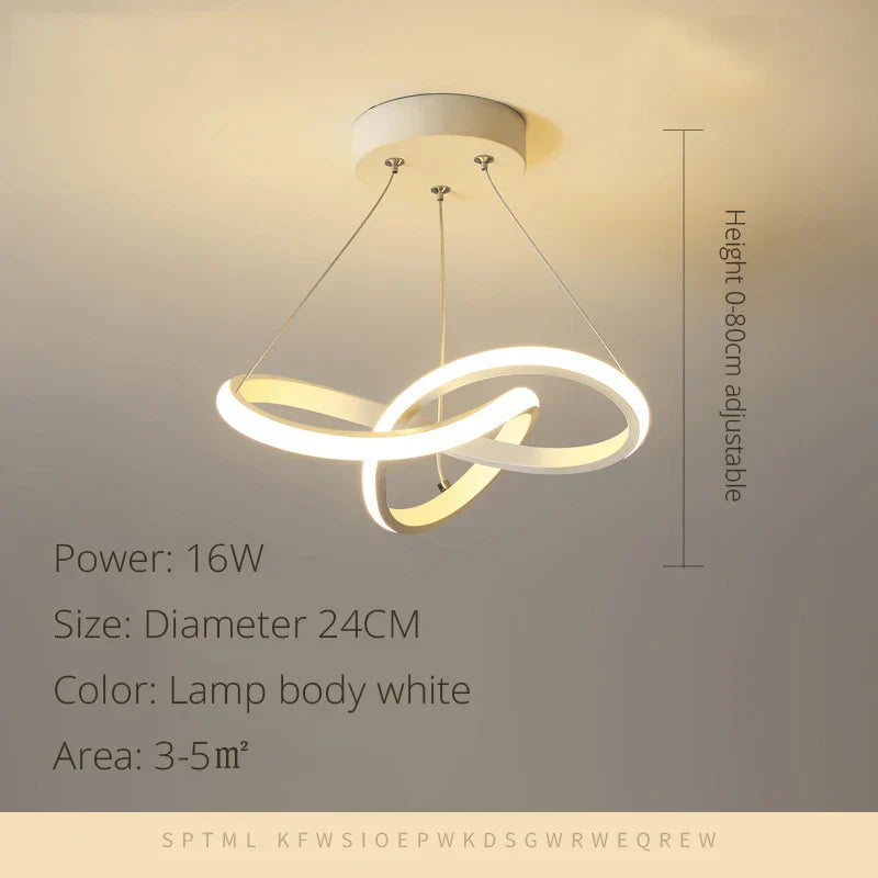 Moderne LED Hanglamp Chandelier - Elegante Hanglamp voor Veelzijdige Ruimtes