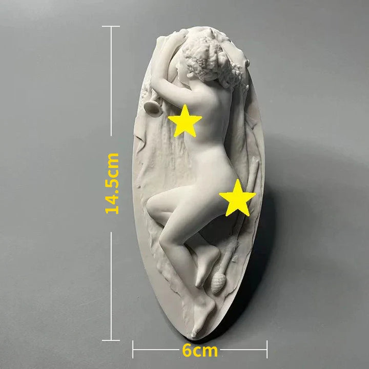 Nordic INS Stijl Karakter Gips Beeld DIY Geschilderde Schets Fotografie Props Tafel Decoraties Thuis Kunst Gips Decoratie