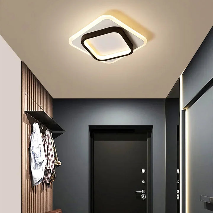 Moderne LED Gang Plafondlamp Kroonluchter - Binnenverlichting voor hal, trap, foyer, balkon, slaapkamer, badkamer