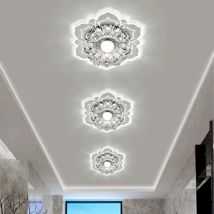 Moderne LED-ceilinglamp Crystal ceiling lamp - Slaapkamer-chandelier Indoor lighting for living room Home decor LED chandelier