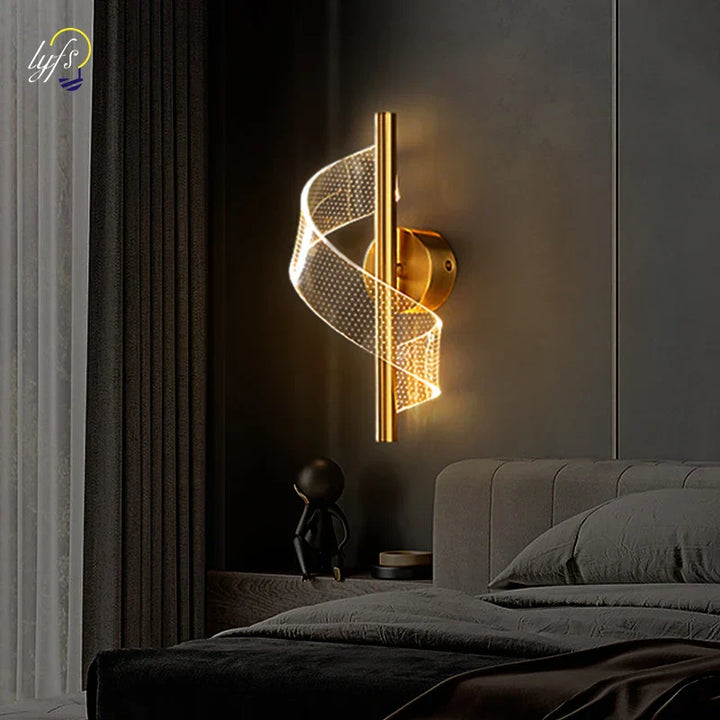 Nordic LED Hanglamp – Moderne Hanglamp voor Woonkamer, Slaapkamer, Eettafel en Gang – Gouden Acryl Lampenkappen, InterieurdDecoratie