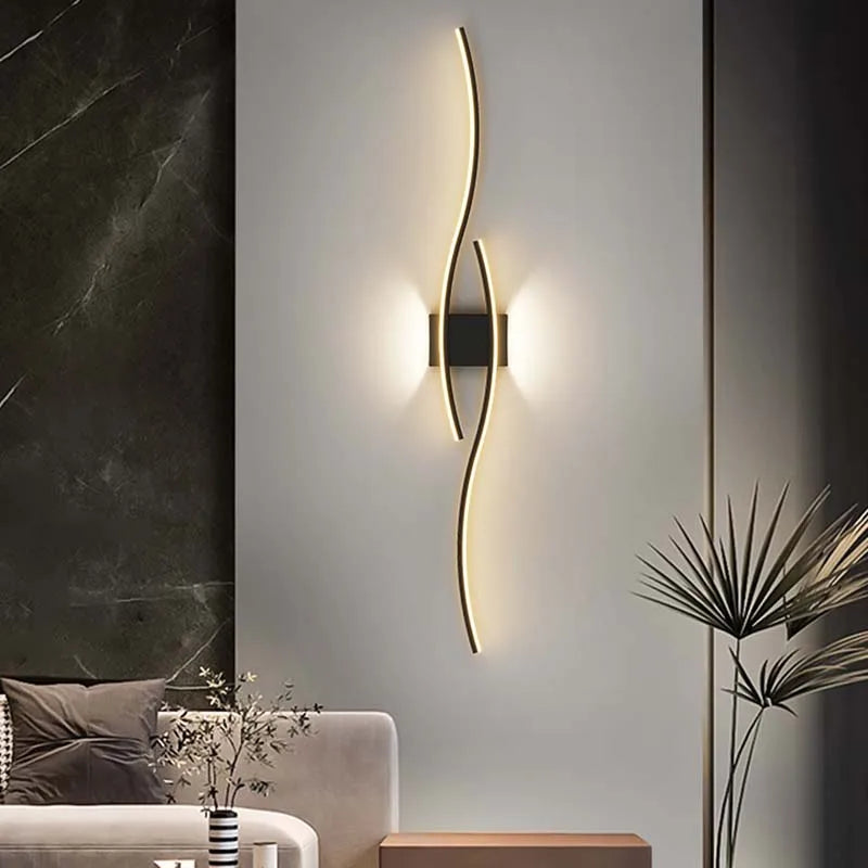 Moderne LED Wandlamp – Wandlamp voor Woonkamer, Slaapkamer en Gang – Stijlvolle Binnenverlichting