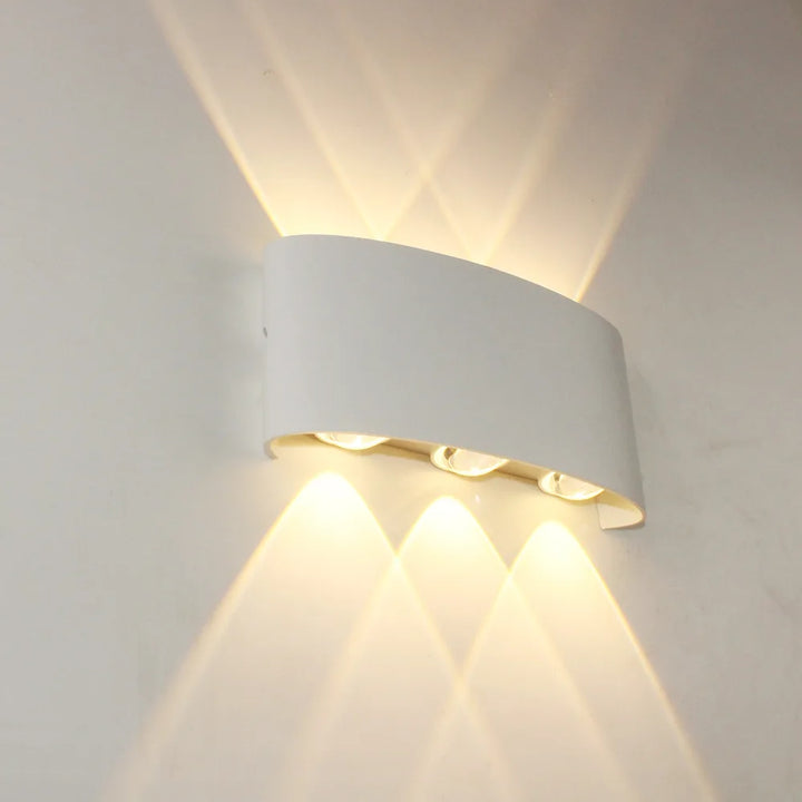 Lichaamsbewegingssensor Wandlamp Waterdicht Buiten LED Wandschakelaar Aan Af Verlichtende Lampen Tuin Binnenplaats Inductiegang Wandlamp