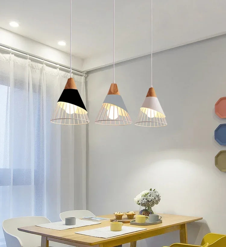 Nordic Moderne Hanglamp – Creatieve LED Hanglamp voor Restaurant, Eettafel en Woondecoratie