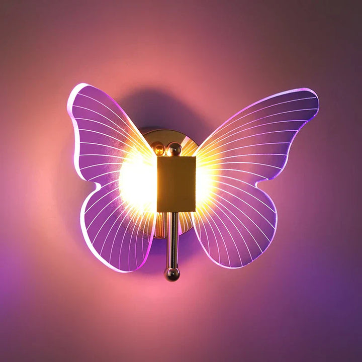 Schmetterling LED Wandlamp: Voeg kleurrijke elegantie toe aan uw ruimte