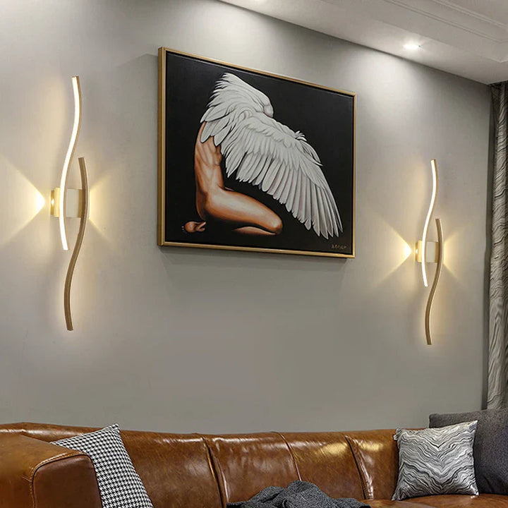 Moderne LED Wandlamp – Wandlamp voor Woonkamer, Slaapkamer en Gang – Stijlvolle Binnenverlichting