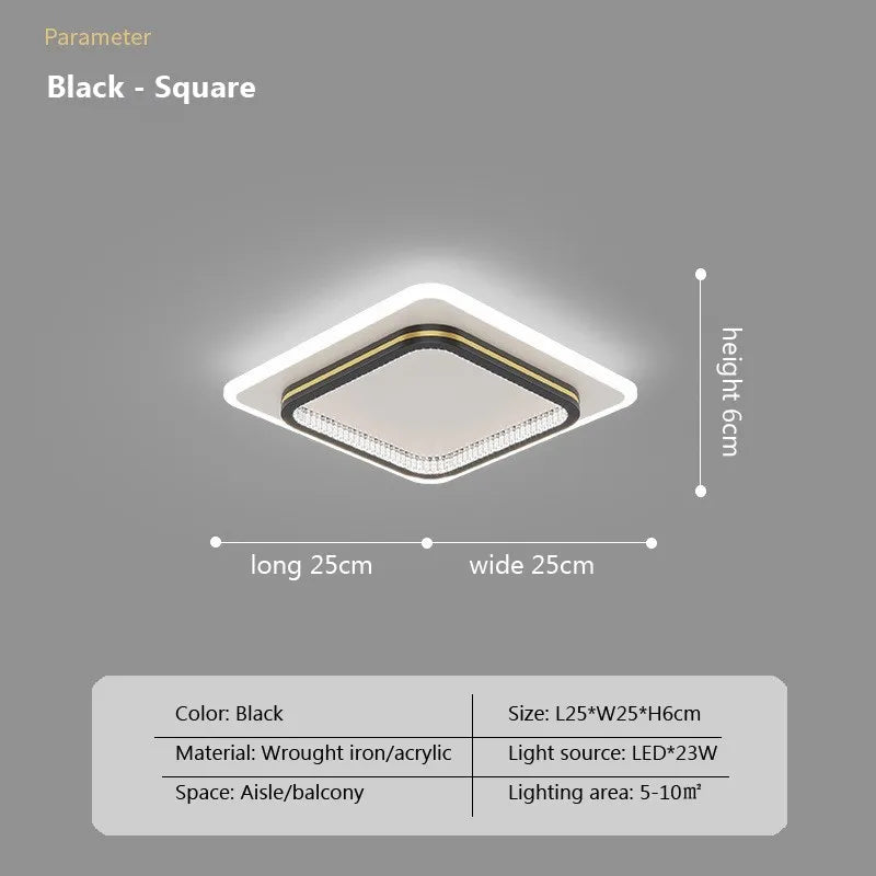 Moderne LED plafondlamp
