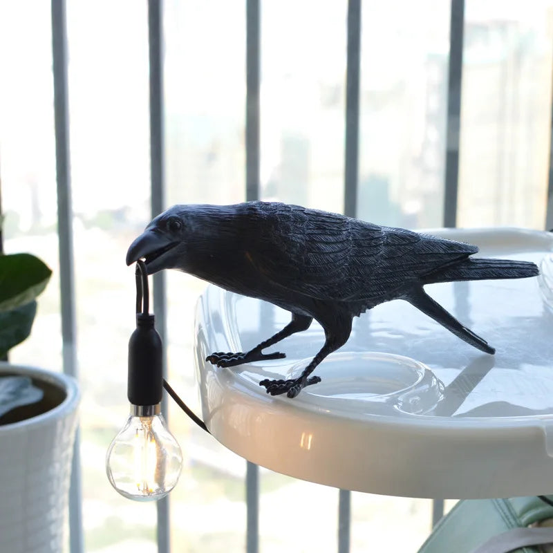 Moderne Lucky Bird Tafellamp – Creatief Hart Dier Ontwerp voor Slaapkamer en Woonkamer