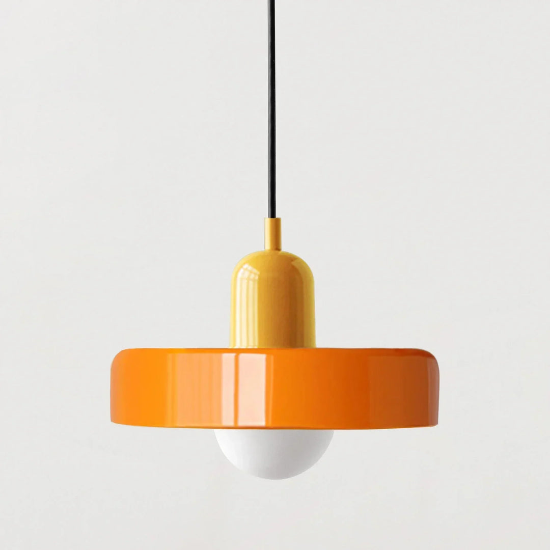 Nordic Glas Pendellicht – Moderne LED Hanglamp voor Woonkamer, Slaapkamer, Eetkamer en Bar, 3 Snoep Kleuren