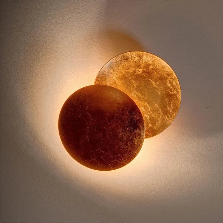 Moderne Eclipse Wandlamp – Ronde LED-wandlamp voor slaapkamer, gang, hal en woonkamer