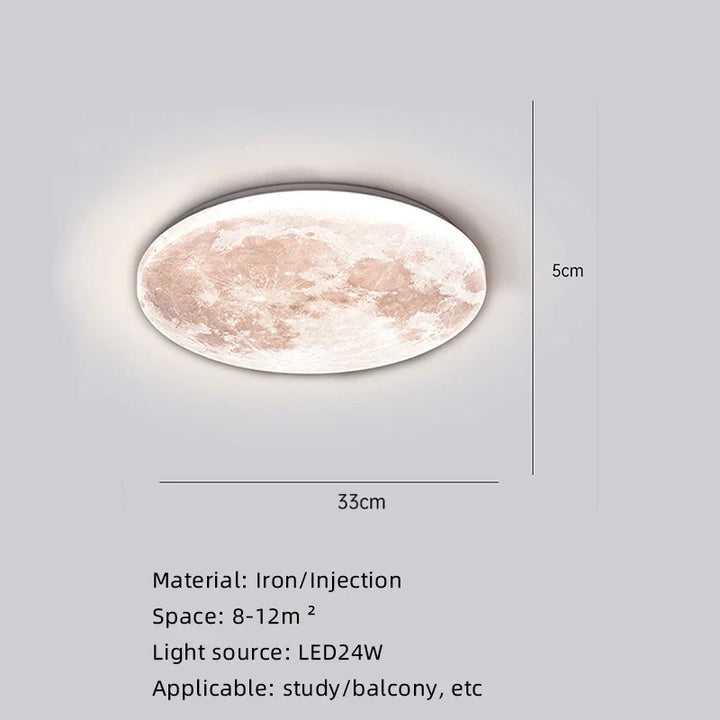 Plafondlamp Artistiek Modern Mondoberfläche