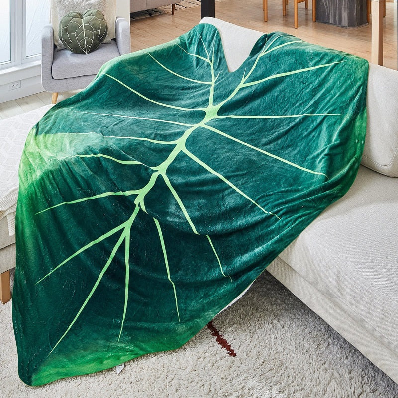 Arosta | Super Zachte Giant Leaf Deken