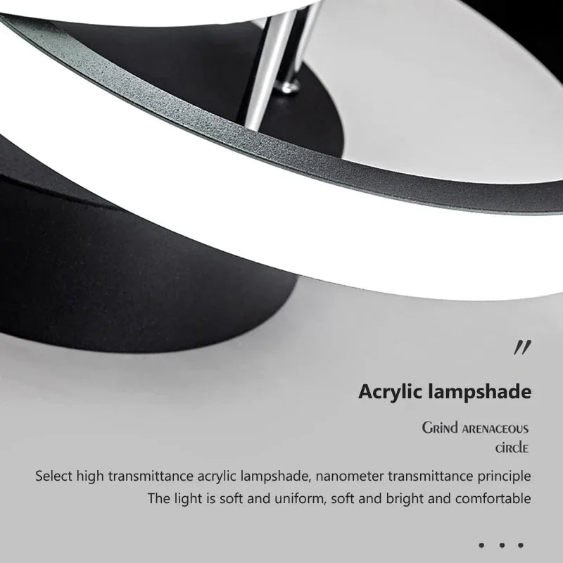 Moderne LED plafondlamp - Dimbare binnenverlichting voor hal, trap, foyer, balkon en slaapkamer