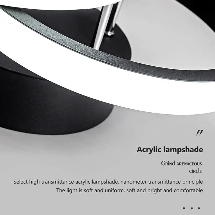 Moderne LED plafondlamp - Dimbare binnenverlichting voor hal, trap, foyer, balkon en slaapkamer