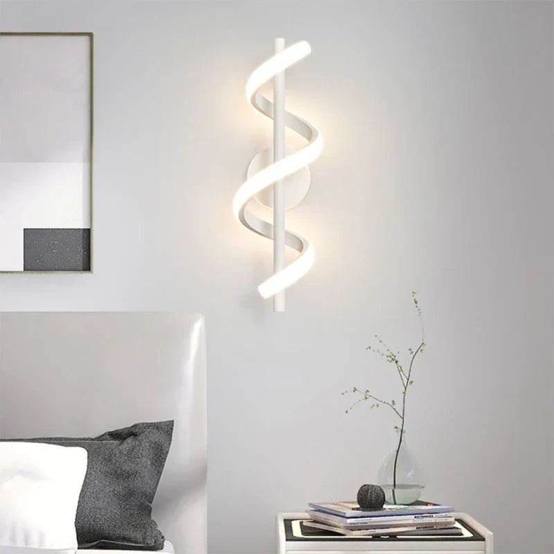 Moderne LED wandlamp - Strak Scandinavisch design voor slaapkamer, woonkamer en meer