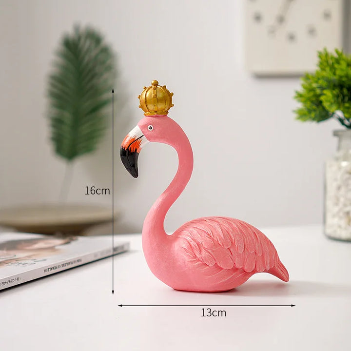 Noordse Flamingo Beeld Figur Standbeeld Sculptuur Woonkamer Kantoor Bruiloft Feest Ornamenten Huishouddecoratie Decoratieaccessoires