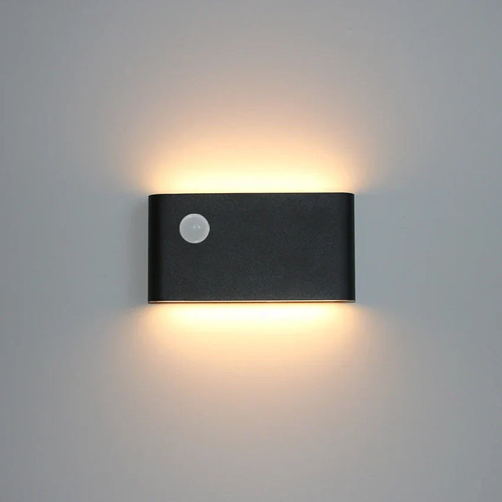 Moderne LED buiten bewegingssensor waterproof wandlamp - Ideaal voor tuin-, binnenplaats- en gangverlichting