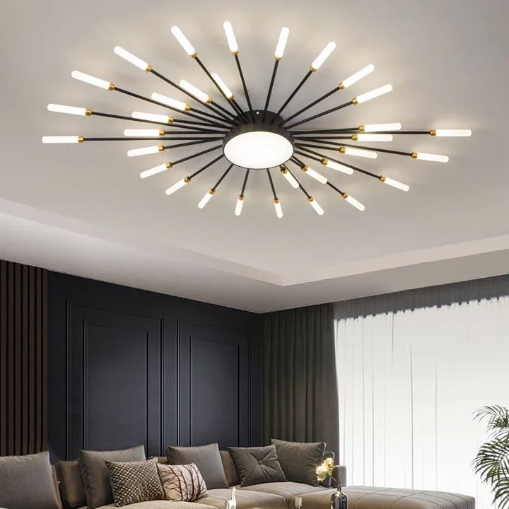 LED Nordic Fireworks Plafond Chandelier - Modern interieurverlichtingsapparaat