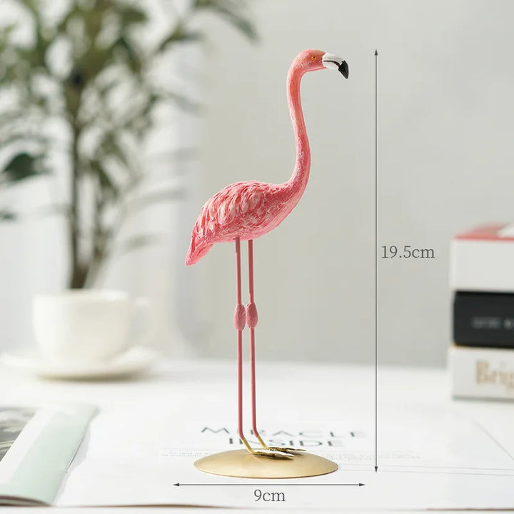 Noordse Flamingo Beeld Figur Standbeeld Sculptuur Woonkamer Kantoor Bruiloft Feest Ornamenten Huishouddecoratie Decoratieaccessoires