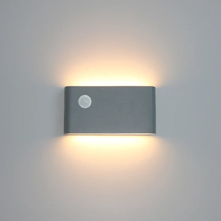 Moderne LED buiten bewegingssensor waterproof wandlamp - Ideaal voor tuin-, binnenplaats- en gangverlichting