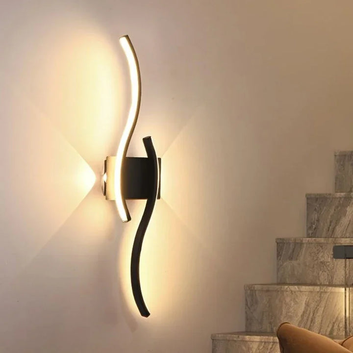 Moderne minimalistische LED strip wandlamp - dimbare wandverlichting voor woonkamer, slaapkamer, restaurant en badkamer