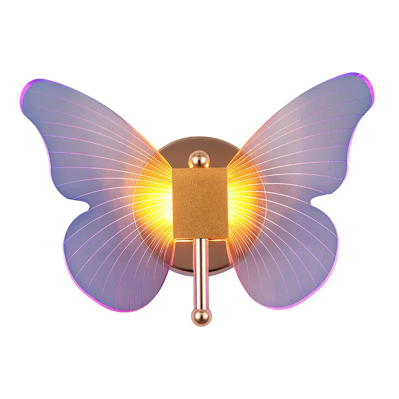 Schmetterling LED Wandlamp: Voeg kleurrijke elegantie toe aan uw ruimte