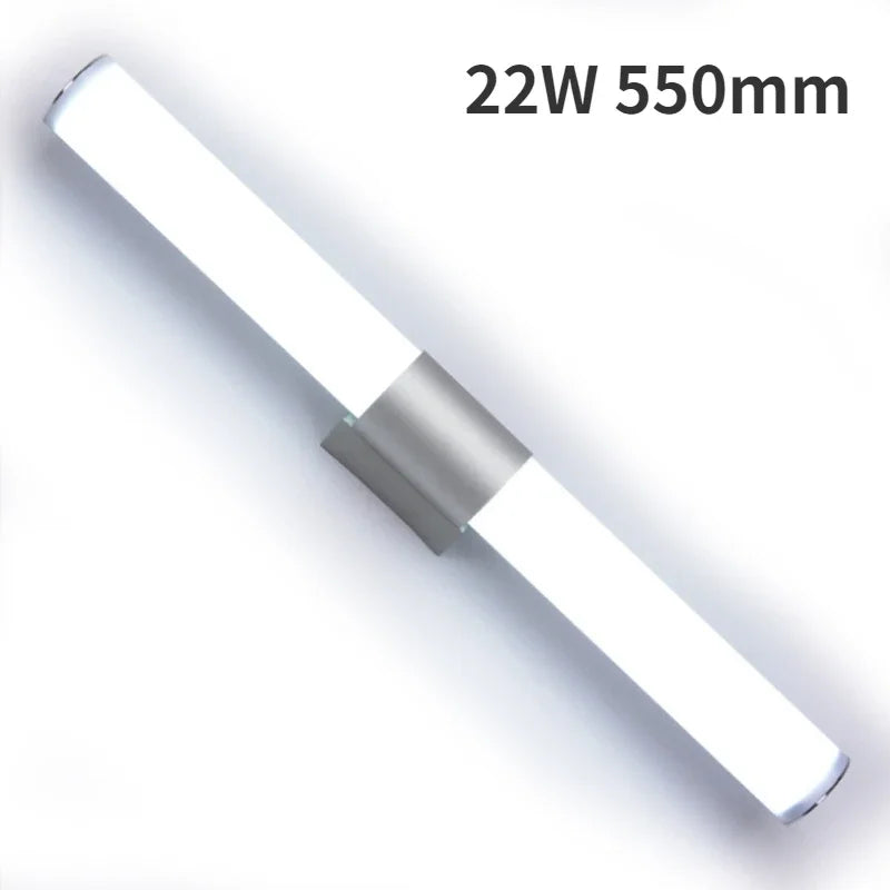 Moderne LED-Wandlamp voor de badkamer – Waterdicht 12W, 16W, 22W AC85-265V LED-buis-spiegel lamp