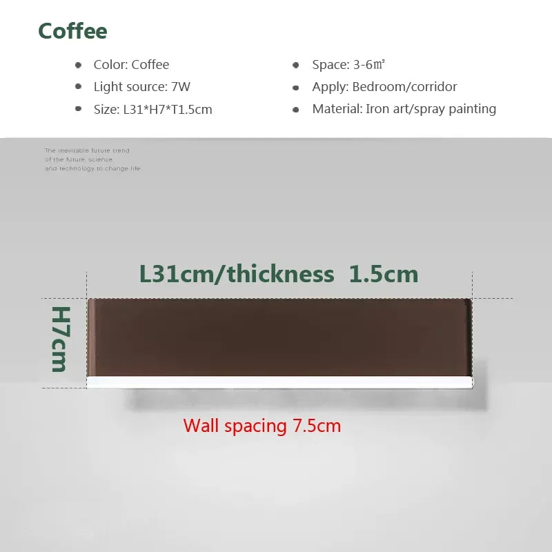 Moderne LED Wandlamp – Draaibare Aluminium Wandlamp voor Woonkamer, Slaapkamer, Eetkamer en Woondecoratie – Binnen Wandlamp Op en Neer