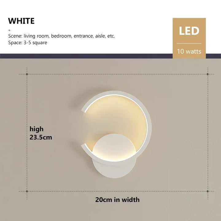 Moderne LED Wandlamp – Nordic Op & Neer Wandlampen voor Woonkamer, Slaapkamer, Gang en Huisdecoratie