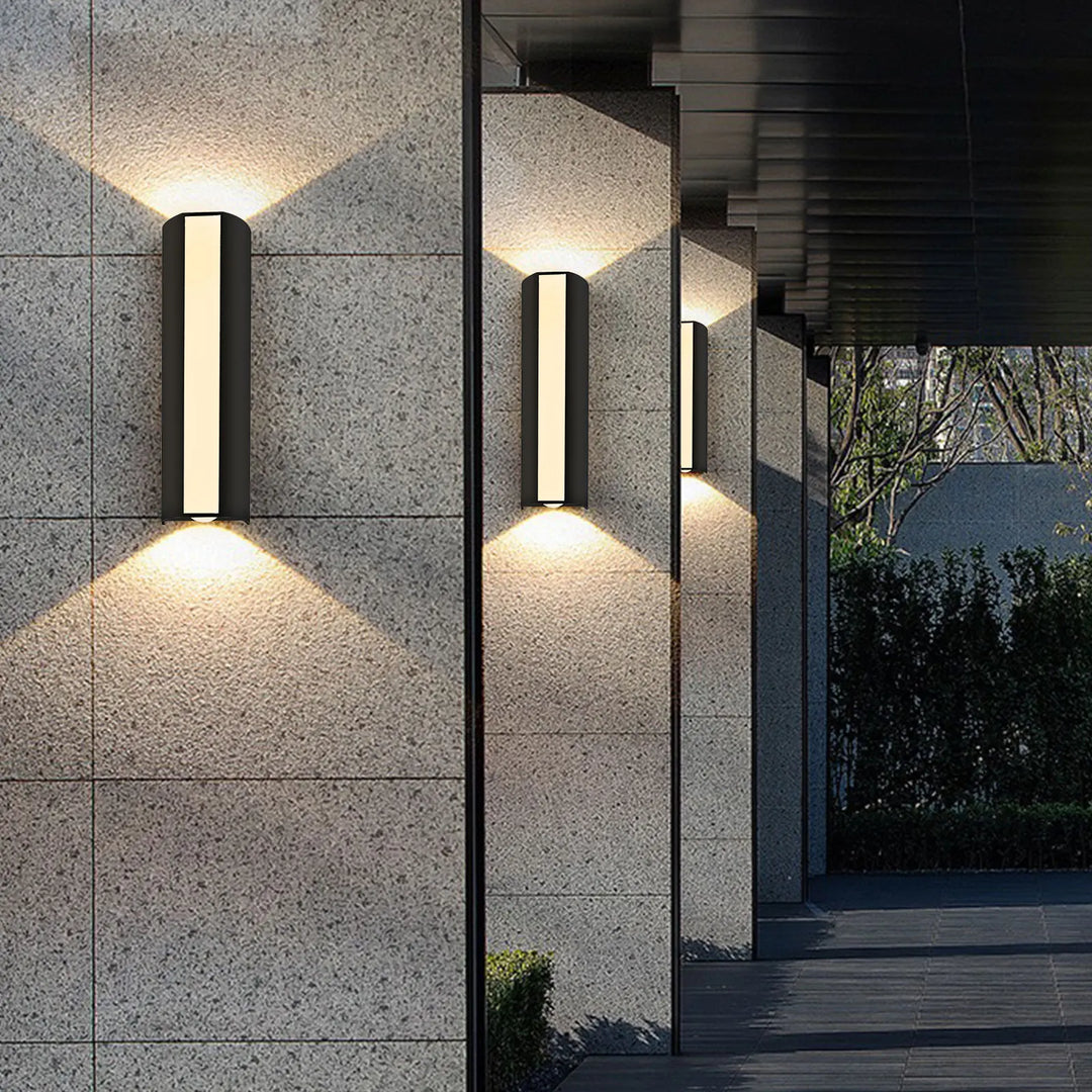 Moderne Lange LED-Wandlamp - Waterdichte Buiten Bewegingssensorlamp, IP66 Beoordeling, AC 85-265V, voor Tuin, Terras en Buitendecoratie
