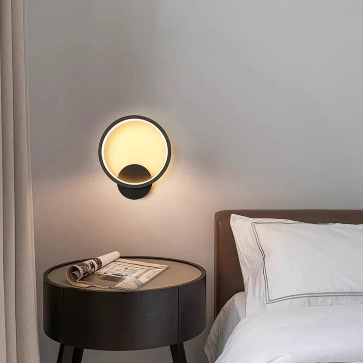 Moderne LED Wandlamp - Ronde Wandlamp voor Slaapkamer, Woonkamer, Hal en Kantoor