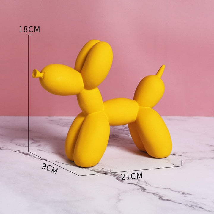 Luxe woondecoratie, luchtballon hond decoratie, bureau accessoires, dieren decoratie, moderne populaire kunst, Scandinavische beelden