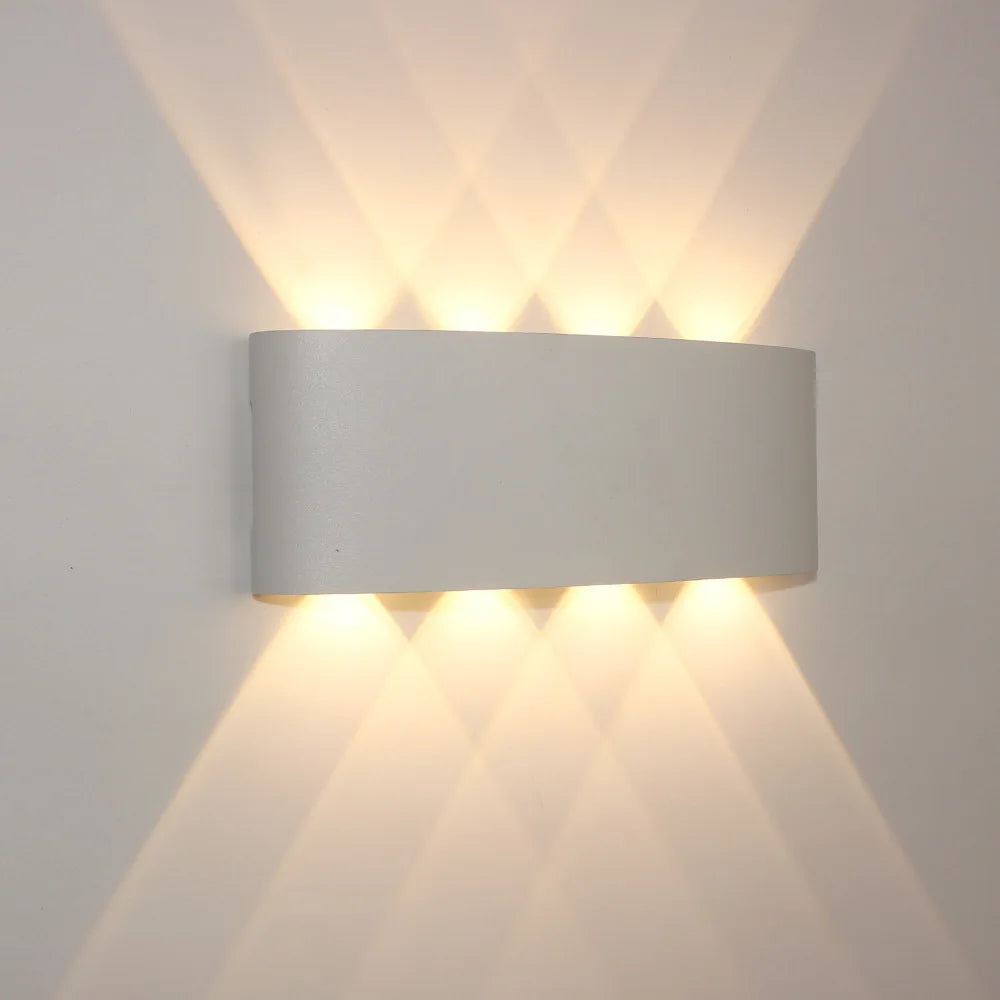 Lichaamsbewegingssensor Wandlamp Waterdicht Buiten LED Wandschakelaar Aan Af Verlichtende Lampen Tuin Binnenplaats Inductiegang Wandlamp
