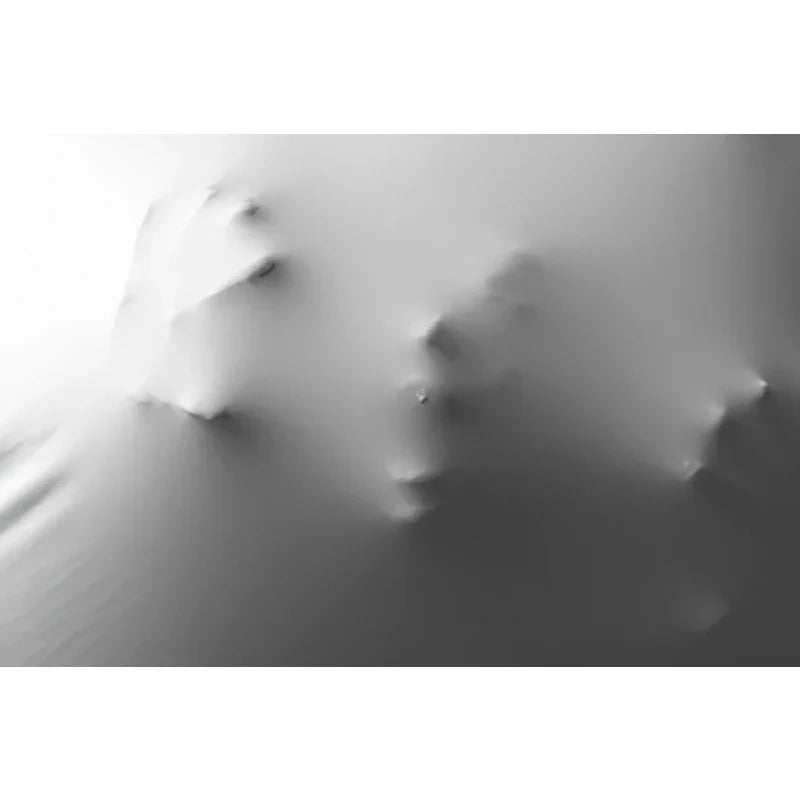 Moderne Kunst Abstracte Geestfiguren Op De Muur Canvasprints Zwart Witte Muurkunst Posters Foto's Voor Woonkamer Slaapkamer Kunst Decor